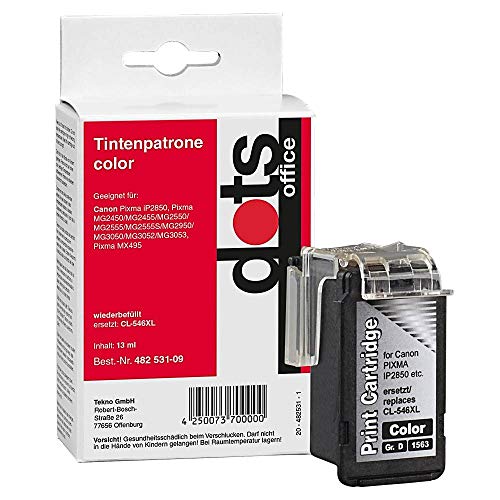 Dots 1563,4030-Dots - Cartucce D'Inchiostro Canon Cl-546Xl