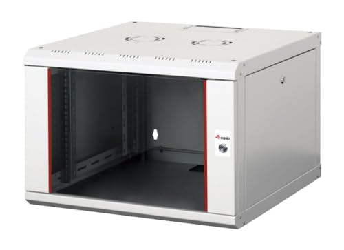Equip Armadio Di Rete 19" 07U 600 X 600 Mm, Porta In Vetro, Grigio