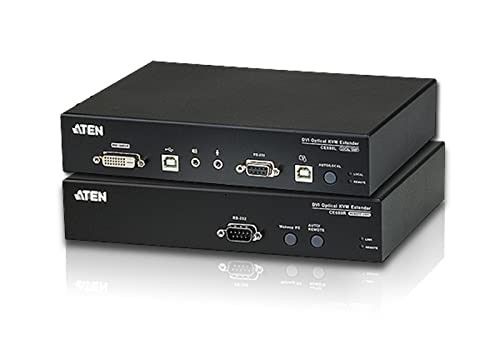 Aten Usb Dvi Optical Fiber Kvm Extencabl