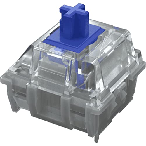 Mountain Interruttore Per Tastiera, Blu, Trasparente (Confezione Da 90 Pezzi) (Mg-Evac-Switchpack90-Mtn-Tacti) Marca: