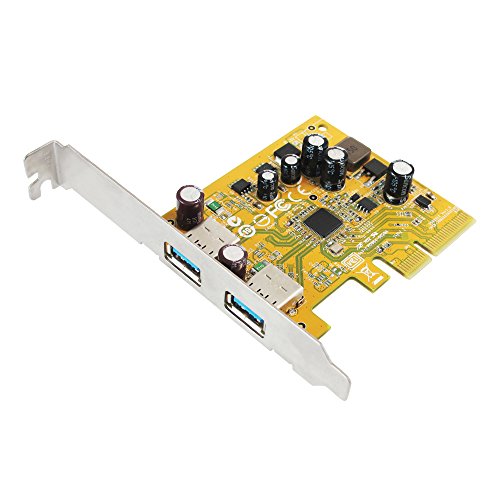 Sunix It Usb 3.1 Superspeed Superspeed Dual Porte Pci Express Host Card Con Presa Di Tipo A (Usb2312)