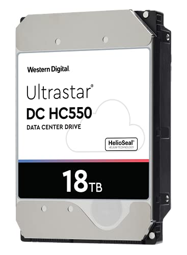 Wd Ultrastar Dc Hc550 Wuh721818Al5204 - Vaste Schijf - 18 Tb - Intern - 3.5" - Sas 12Gb/S - 7200 Tpm -Buffer: 512 Mb (0F38353)