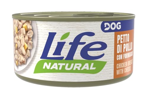 Life Dog 20014 Lattina Di Pollo E Formaggio, 90 Grammi