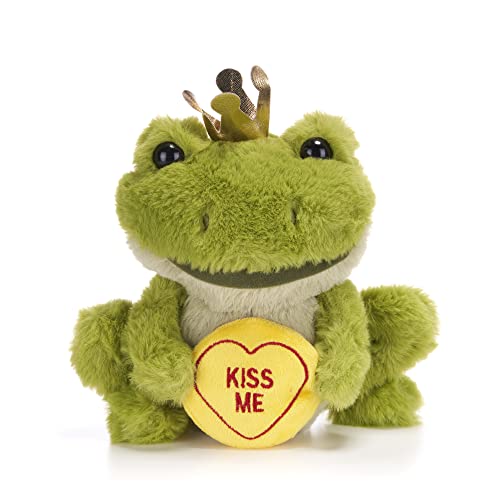 Posh Paws Swizzels 37686 - Peluche A Forma Di Cuore Freddie The Frog, Kiss Me, 18 Cm, Colore: Verde
