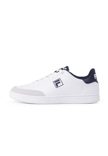 Fila Courtbay, Scarpe Da Ginnastica Uomo, White Navy, 41 Eu