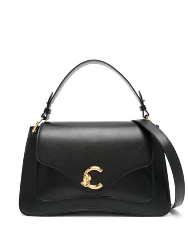 Coccinelle Borsa A Mano C-Me Calf Cocker Medium Noir