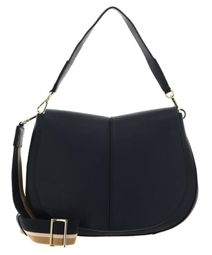 Gianni Chiarini Helena Round Borsa In Pelle Navy