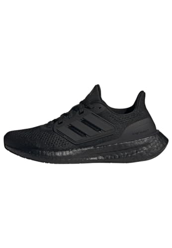 Adidas Pureboost 23 Shoes, Scarpe Da Corsa Donna, Core Black/Carbon/Core Black, 40 2/3 Eu