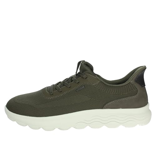 Geox Scarpa Uomo Spherica Plus U55Mpa 06Kek C3009 Military (Military, Sistema Taglie Calzature Eu, Adulto, Uomo, Numero, Media, 45)