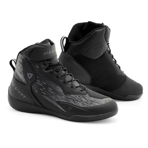Rev'It! Scarpe Da Moto G-Force 2 Air Urban Sport Uomo (Nero/Antracite - 45)