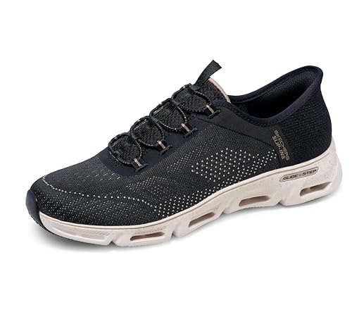 Skechers Glide-Step Gratify Pace, Scarpe Da Ginnastica Donna, Nero, 40 Eu