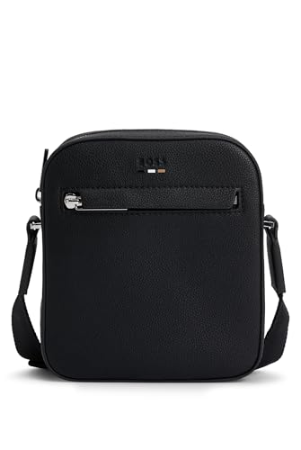 Boss Ray_Ns N, Reporter_Con_Zip Uomo, Black1, One Size