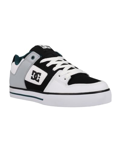 Dc Shoes Pure, Scarpe Da Ginnastica Uomo, New Teal White, 43 Eu