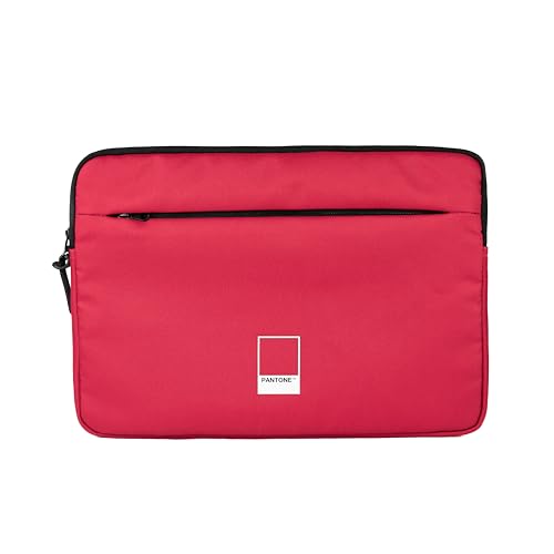 Pantone™ Urban - Custodia Pc 15.6 Pollici Per Laptop E Notebook Max 34X23X1,8 Cm In Poliestere, Busta Porta Pc Portatile 38X27X3 Con Zip E Tasca Porta