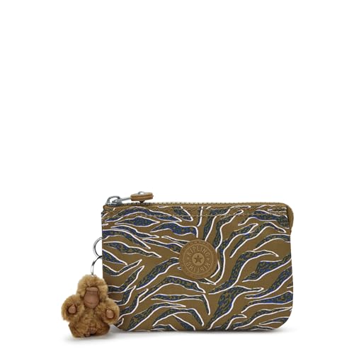 Kipling Creativity S, Borsa Piccola, 4 X 80 X 38 Cm, Undersea Leaves (Verde)