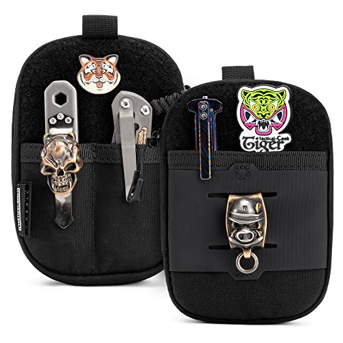 Tactical Geek Block F Pouch Edc Portatile, Borsello Cintura, Organizzatore Tasche Molle, Portafoglio Multiuso Realizzato 500D Cordura Nylon Per Conser