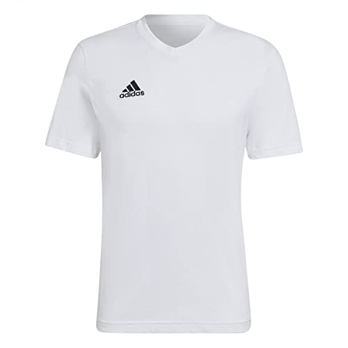 Adidas Entrada 22 Tee, T-Shirt Uomo, White, Xxl