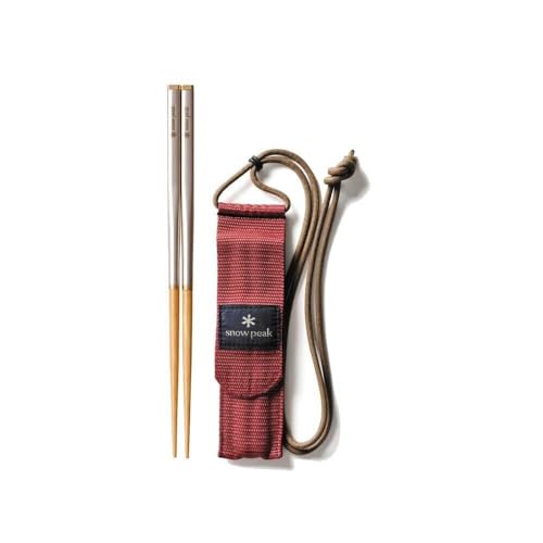 Snow Peak Carry-On Bacchette, Uomo, Bamboo