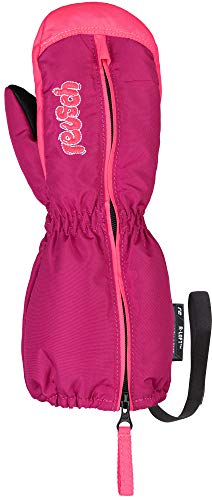 Reusch Tom Fäustlinge, Muffole Per Bambini, Fucsia Viola/Rosa, Iii