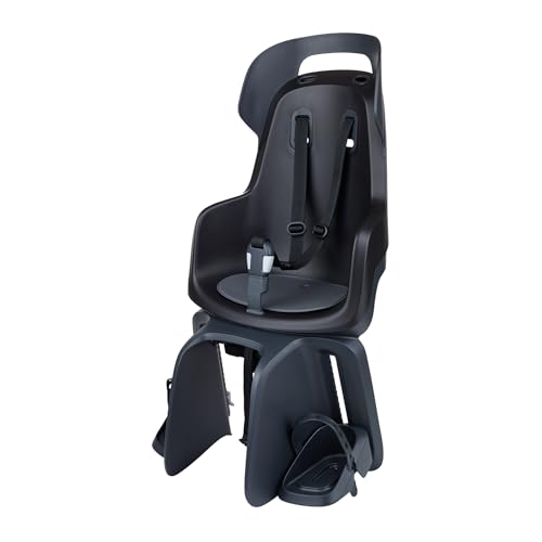 Bobike 8011500001 - Seggiolino Posteriore Go Maxi Avs+, Montato Su Un Portapacchi Avs+ Per Biciclette, Adatto A Bambini Con Un Peso Massimo Di 22 Kg,