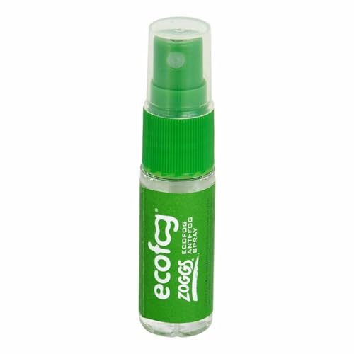Zoggs Ecofog - Detergente Per Lenti E Spray Antiappannamento Unisex, Verde/Trasparente, 15 Ml