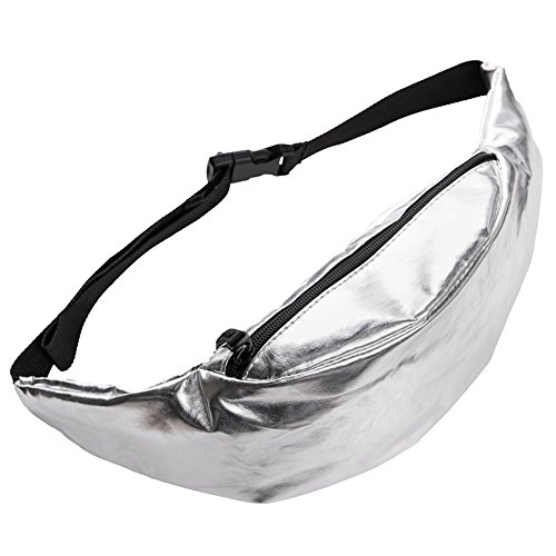 Doris Boutique Fu - Marsupio In Pelle Pu Marsupio Marsupio Marsupio Marsupio Marsupio (Argento)