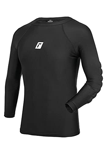 Reusch Compression Shirt Soft Padded, Sotto Il Costume Da Bagno Adulto Unisex, 7700 Black, S