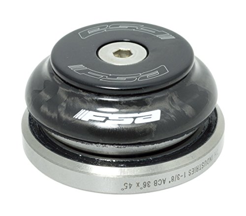 Fsa, S.Sterzo Int. Orbit Is 138 8.7 Unisex Adulto, Nero, 1.1/8-Inch