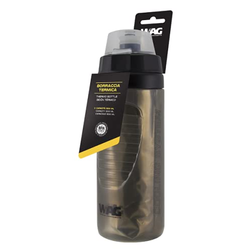 Wag Borraccia Termica 500Ml Colore Nero (Borracce) / Waterbottle 500Ml Black (Bottles)