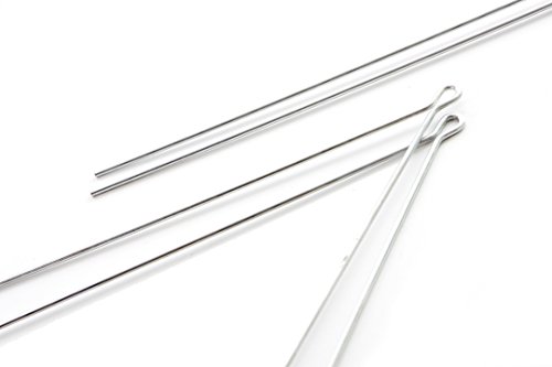 Generico 8055320652684, Asta Zincata 370X370 Mm Diam. 3,3 Per Paraf. Plast Unisex Adulto, Nero, Unica