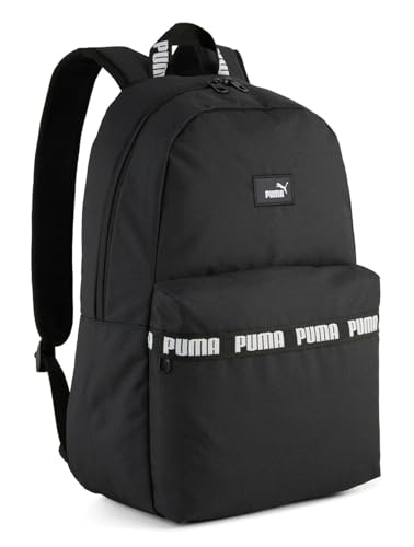 Puma Puma Phase Tape Backpack - Zaini Classici Unisex, Puma Black, Osfa - 091170