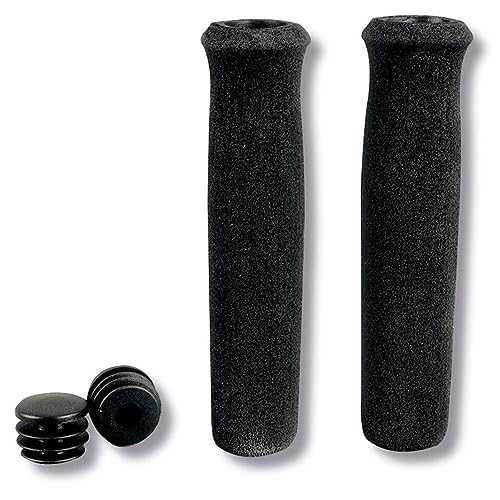 Co-Union Tw Set Di Manopole Per Mtb, Spugna, Nero