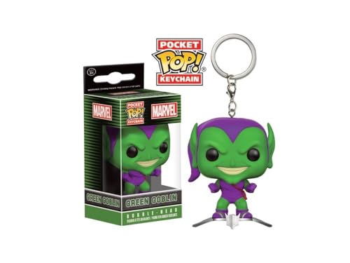 Marvel Comics Pocket Pop! Vinyl Keychain Green Goblin 4 Cm Funko Portachiavi