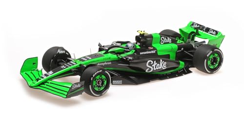 Minichamps 117240124 Stake F1 Team Kick Sauber C44 Zhou Guanyu San Marino Gp 2024 - Scala 1/18 - Auto In Miniatura Da Collezione