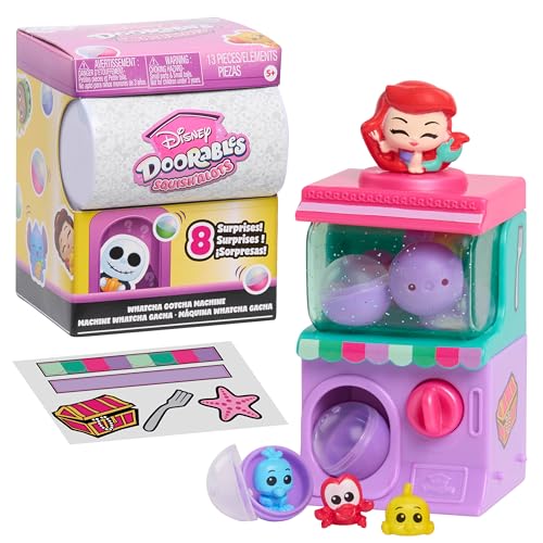 Disney Doorables Squish’Alots Whatcha Gotcha Machines, 6 Surprises Inside, Collectible Figurines, Kids Toys For Ages 5 Up By Just Play