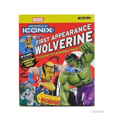 Marvel Heroclix Iconix: Prima Apparizione Wolverine