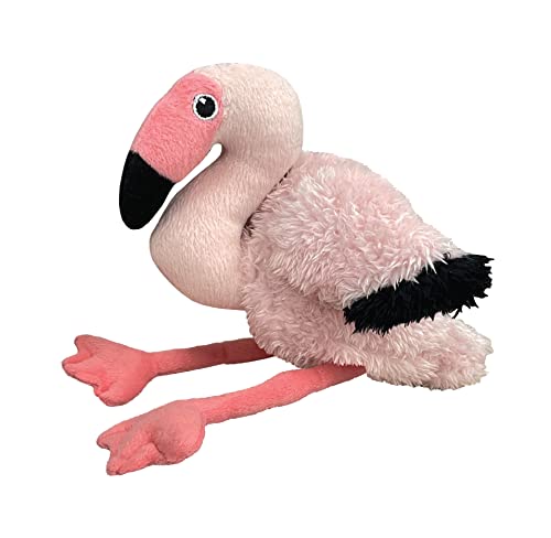 Ecobuddiez - Fenicottero Di Deluxebase. Animali Morbidi Di Peluche Piccoli Ricavati Da Bottiglie Di Plastica Riciclate. Regalo Eco-Friendly Coccoloso