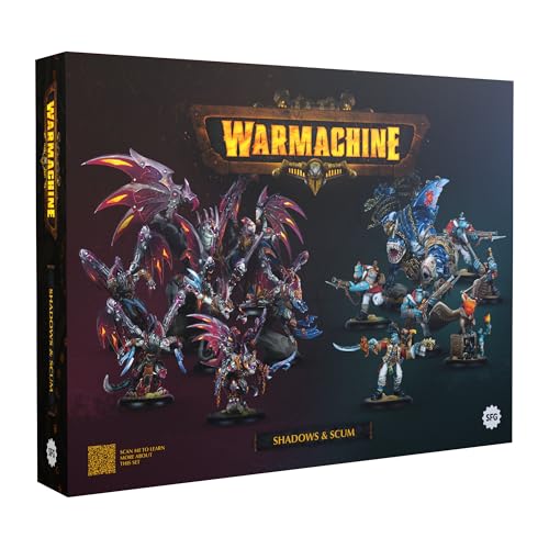 Steamforged Games Warmachine: Shadows And Scum Set Di Due Giocatori