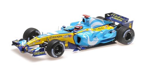 Minichamps 117051005 Renaul. F1 Team R25 Fernando Alonso Winner French Gp World Champion 2005 - Scala 1/18 - Auto In Miniatura Da Collezione