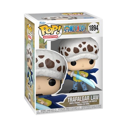 Funko Pop! Animation: Op - Trafalgar D. Water Law With Blue Anesthesia - One Piece- Figura In Vinile Da Collezione - Idea Regalo - Merchandising Uffic