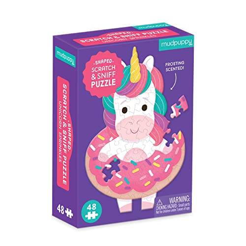 Unicorn Sprinkles Mini Scratch & Sniff Puzzle: 48 Pieces