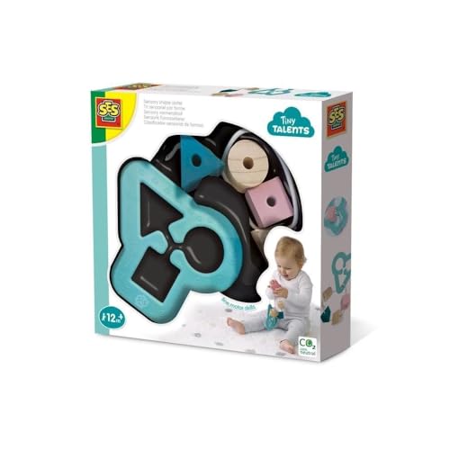 Ses Creative- Gioco Ad Incastro Sensoriale, Colore Various, 13105