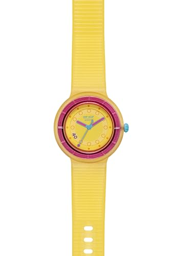 Hip Hop, Orologio Hero.Dot_Solar, Edizione Esclusiva, Movimento Solare, Cinturino In Silicone Eco-Friendly, Chiusura .Dot In Acciaio, Cassa 34 Mm, Res