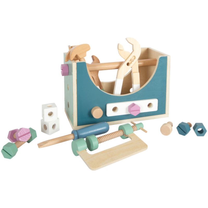 Small Foot Nordic Tool Case Set Di Giocattoli Per Bambini 3 Y+ 5 Pz