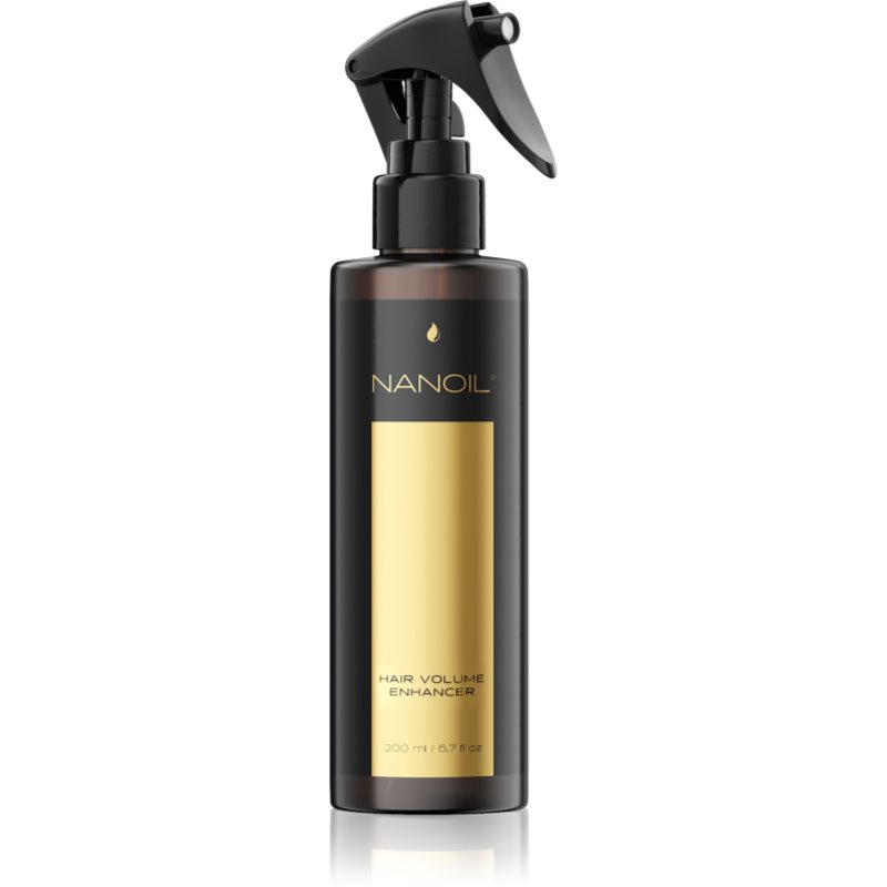 Nanoil Hair Volume Enhancer Spray Per Styling Per Il Volume Dei Capelli 200 Ml