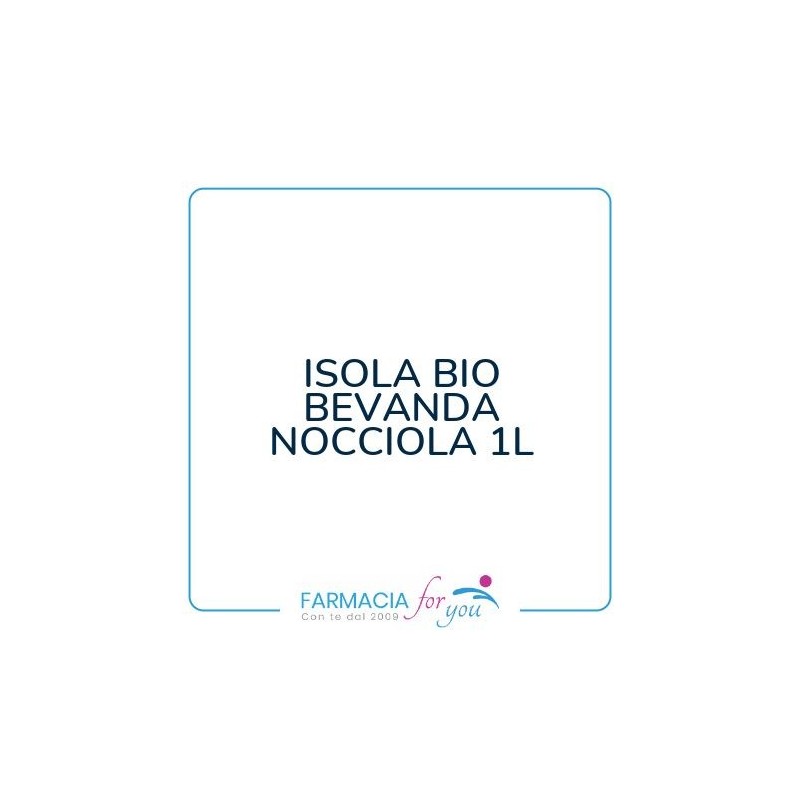 Abafoods - ISOLA BIO BEVANDA NOCCIOLA 1L