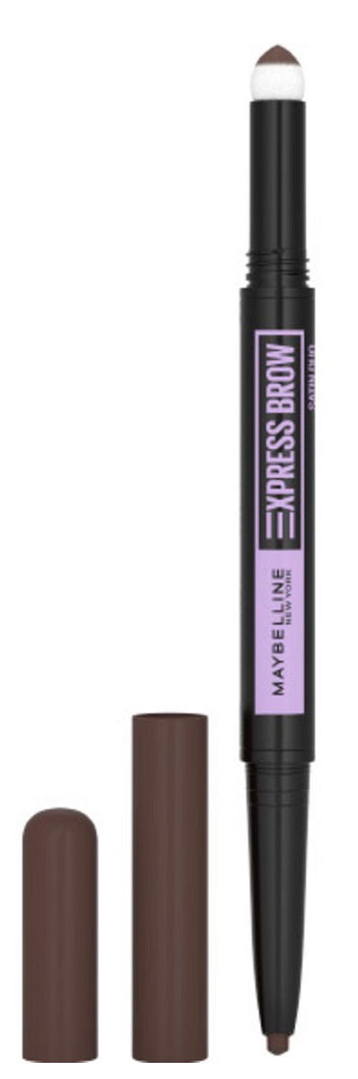 Maybelline Brow Satin Matita per Sopracciglia, Dark Brown 0.71 g Dark Brown