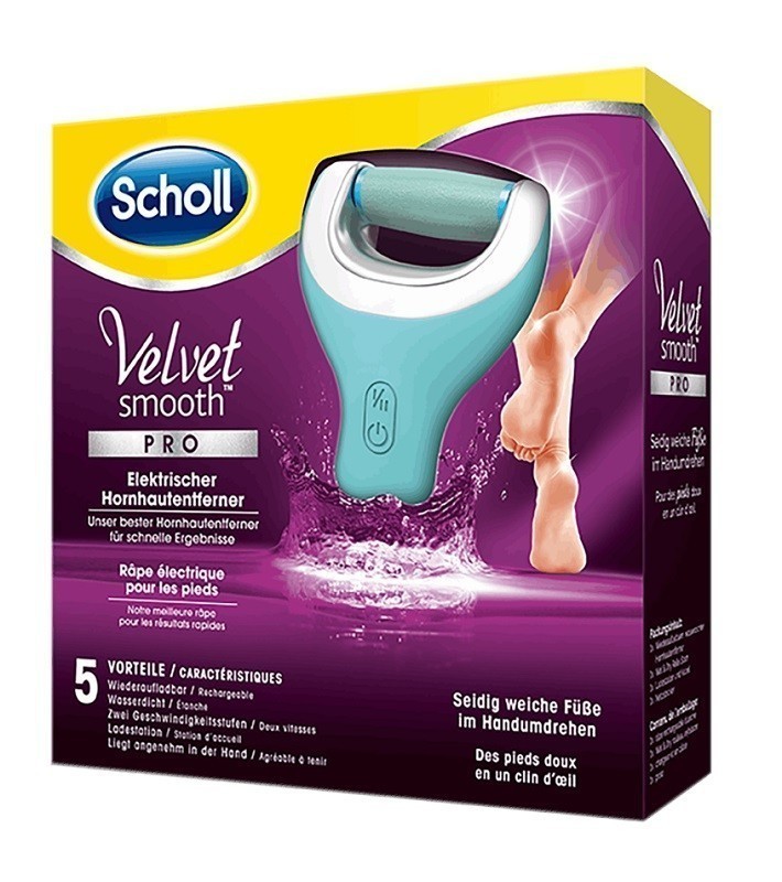 Scholl Velvet Smooth Pro (Wet&Dry) Lima Elettronica per i Piedi
