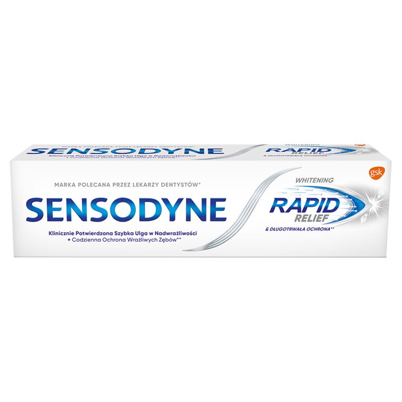 Sensodyne Dentifricio Ultra Rapido Sollievo Whitening 75 ml 75 ml