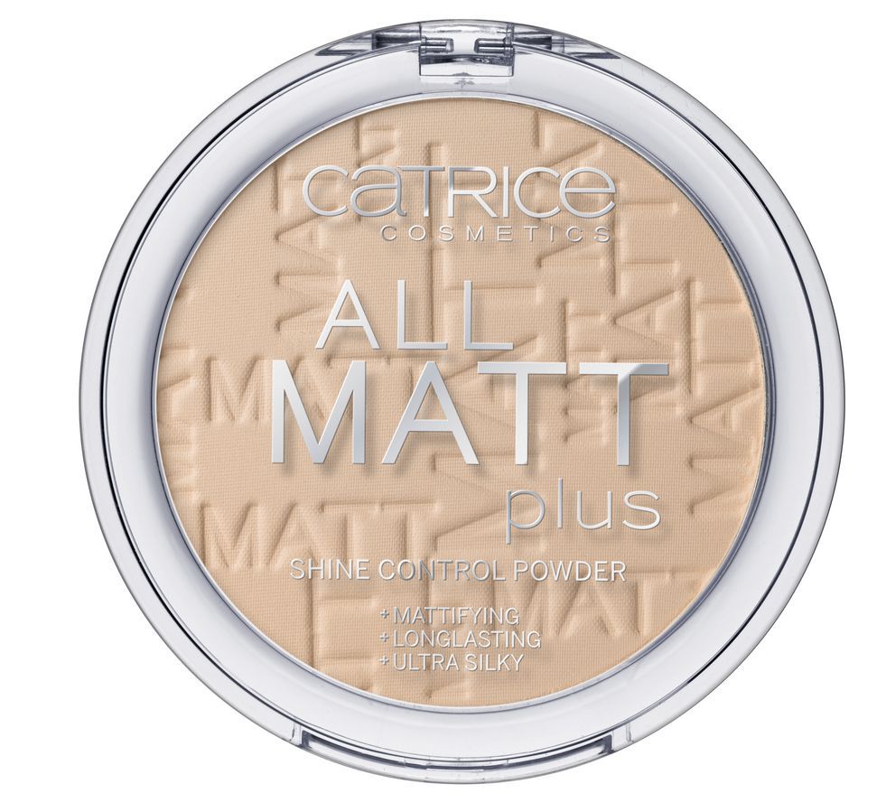 Catrice All Matt Plus Shine Control 025 Sand Beige Cipria Opacizzante 10 g Sand Beige